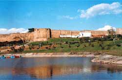 A view of Bahu Fort.