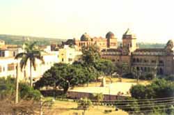 A view of Mubarak Mandi Palace.