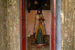 Inside view of Maha Shiv Temple, Basoli.