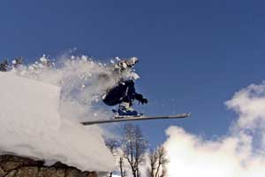 Skiing at Gulmarg