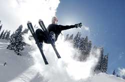 Skiing in Gulmarg.